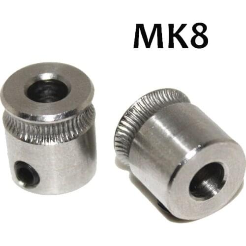 Official Smarian MK8 Extrusion Gear 1.75MM or 3MM for Reprap Makerbot 3D Printer 9*5*11mm diy part accessory