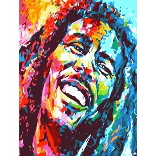 Man Scenery DIY oil Painting By Numbers Kits abstract paint by numbers Picture On Canvas For Wall Art Picture