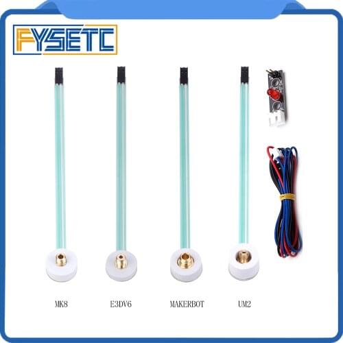 5pcs 3D Printer Part Automatic Leveling Module Film Pressure Probe Type Auto-leveling Sensor For V6 MK8 Nozzles