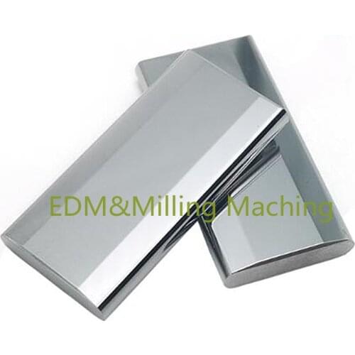 2PC Wire EDM Machine S010 3085936 3084592 3080972 Tungsten Carbide Power Feed Contact 4.8x40x20mm For Sodick SSG ACCUTEX EXCETEK