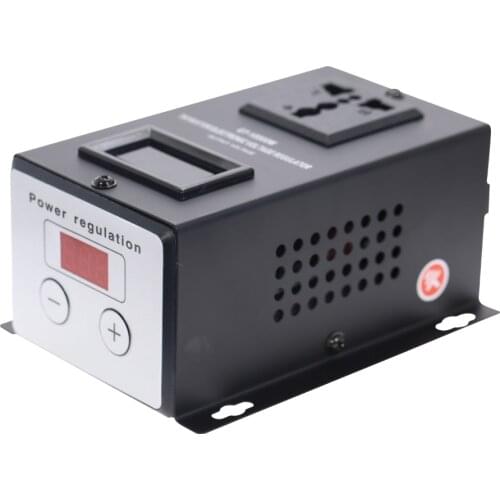 AC 220V 10000W SCR Electronic Voltage Regulator Electric Tools Temperature Speed Fan Motor Adjust Controller Dimmer Thermostat