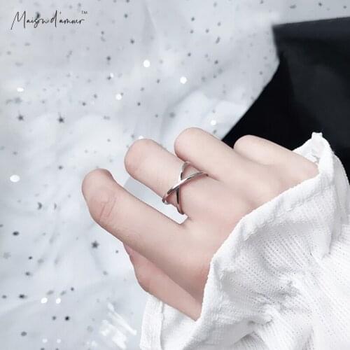 Maison d'amour 2020 New Design 925 sterling silver Rings Simple rings for women engagement rings for women Gift