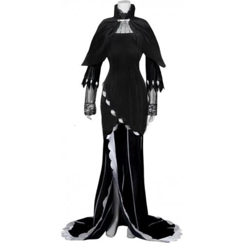 Re:Zero Re: Life In A Different World From Zero Echidna Cosplay Costume Adult Women Blck Slim Dress Suit L321