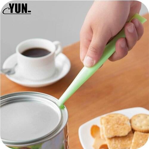Kitchen Multi-purpose Decontamination Double-head Scraper Gap Stains Decontamination Shovel Scraping Open Can Cleaning Knife 5D