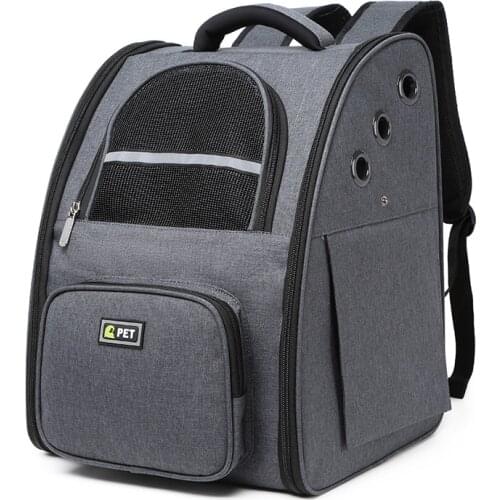 Top Selling Dogs Carriers Backpack for Cat/Dog/Guinea Pig/Bunny Durable Pet Bag with Mesh Breathable Sac A Dos Pour Chat Travel