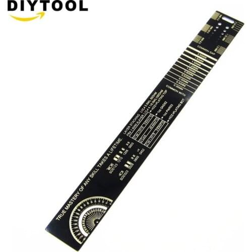 PCB Ruler For Electronic Engineers For Geeks Makers For Arduino Fans PCB Reference Ruler PCB Packaging Units
