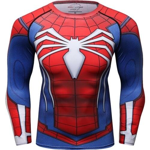 Factory Prices High Quality Men Round Neck Long Sleeve Digital Sublimation Printed Rash Guard