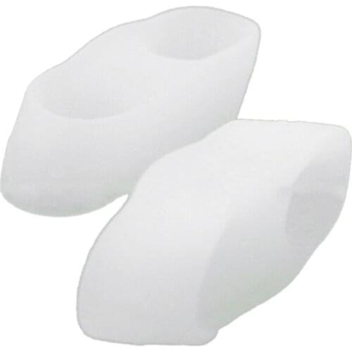 New Soft Silicone Foot Toe Separator Straightener Corrector Gel Relief Bunion Foot Pain Foot Health 1Pair/2PCS
