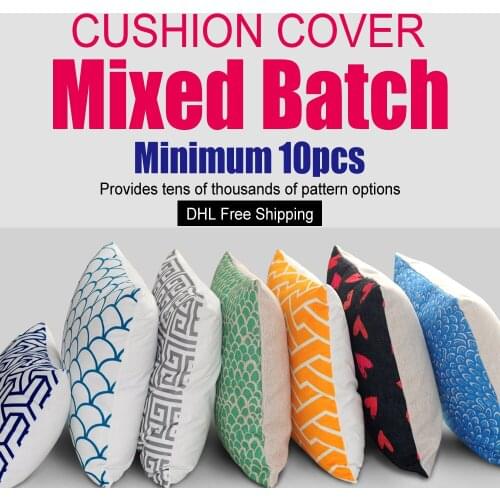 Wholesale All Size Cushion Cover Creative All Style&All Pattern&All Fabric Pillow Cover Drop Shipping Decorative Throw Pillows