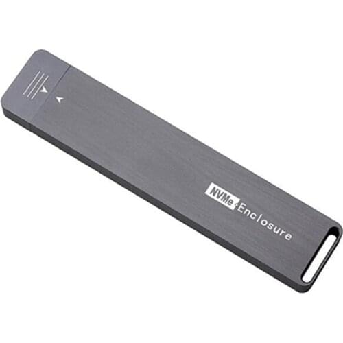 USB 3.0 M.2 NVME External Hard Enclosure PCI-E X4 X2 M2 to Type a M Key SSD Case Support 2280 2260 2242 HDD Card Adapter