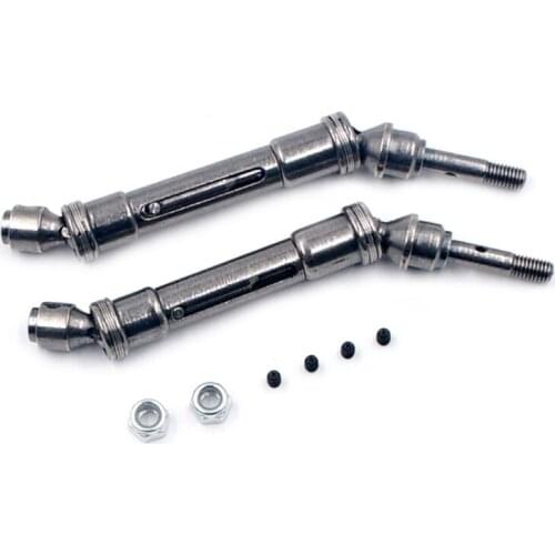 Y3NF 2 Pcs Driver Shaft for slash CVD RC Car Crawler Upgraded Transmission Shaft Durable Repair Replacement Accessories