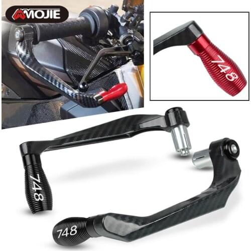 22mm 7/8" Motorcycle Handguard Brake Clutch Lever Protector Hand Guard For Ducati 748 S 748R 1994 1996 1997 1998 1999-2003