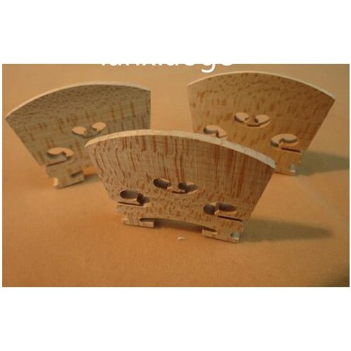 10pcs class special grade 4/4 violin bridges flamed maple laser precise