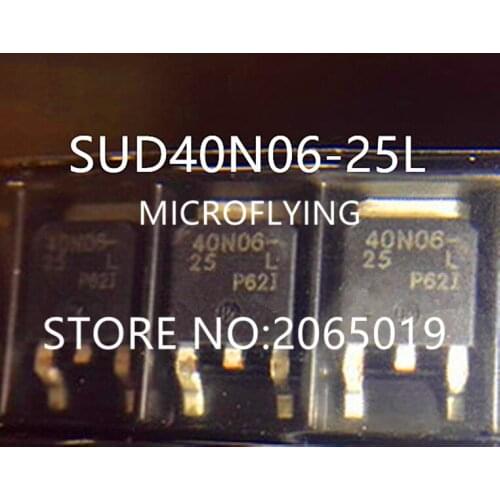 20PCS 40N06-25L 40N06 40N06-25 L SUD40N06-25L TO-252