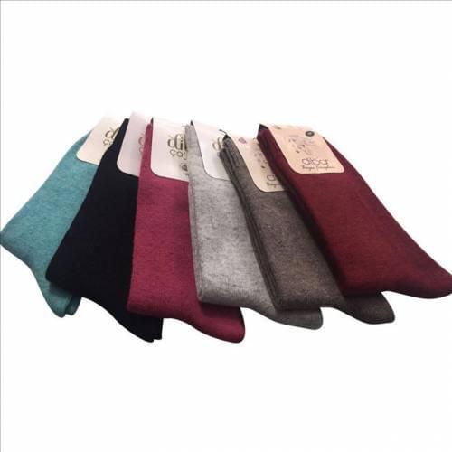 6; S diba 230 womens wool socks lambswool lambs wool and cotton mix through allergy does not itch