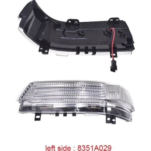 Rear View Mirror Side Turn Signal Light for Mitsubishi Pajero 2006-2016 8351A030 Right 8351A029 Left