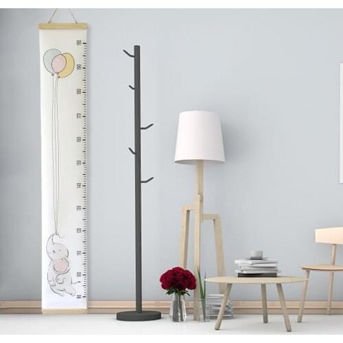 Cartoon Pattern Childrens Hanging Kids Growth Chart Wall Sticker Rule Growth Table Height Measurement Ruler for Kids Boys Girls