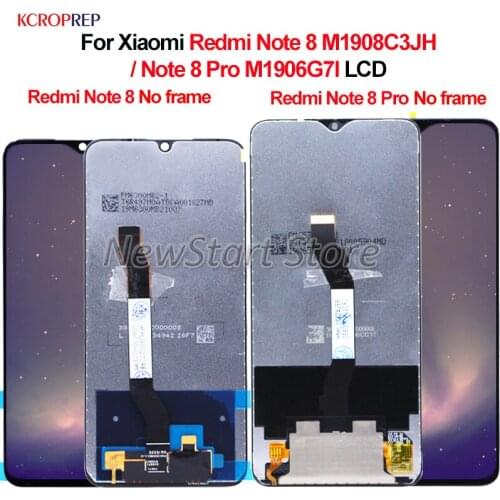 For Xiaomi Redmi Note 8 M1908C3JH LCD For Xiaomi Redmi Note 8 Pro M1906G7I LCD Display Touch Screen Digitizer Assembly Accessory