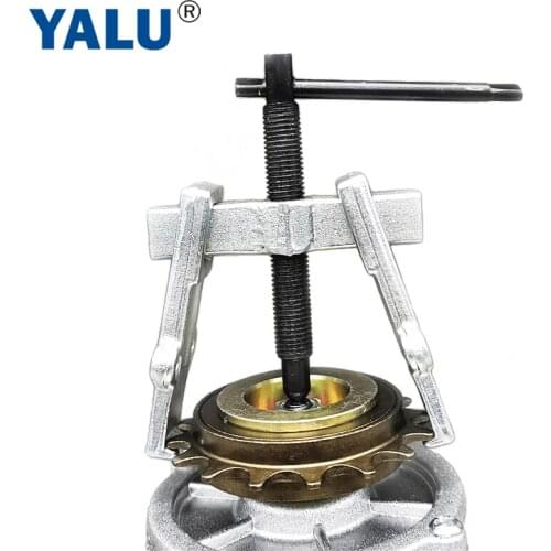 Yalu Two Jaws Gear Puller Steel Armature Bearing Spiral Puller Forging High Working Strength Spiral Puller
