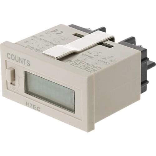 H7EC-6 Vending Digital Electronic Counter Count Hour Meter Omron Without Voltage