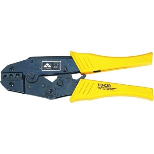 HS-03B wire stripper EUROP STYLE RATCHET crimping tool crimping plier 1.5-6mm2 multi tool
