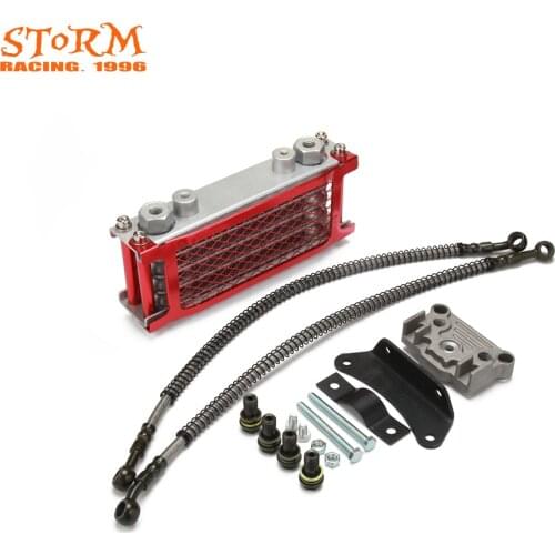 Motorcycle Engine Oil Cooler Radiator Bracket For Loncin Zongshen Lifan Shineray Yinxiang Kayo Apollo Bosuer Xmoto 125CC 140CC