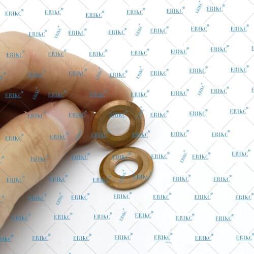 ERIKC Comon Rail Injector Nozzle Copper Washer Fuel Injection Heat Shield Rings for Denso Toyota Hilux 23670-0L050