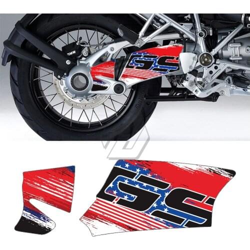 Motorcycle Union Jack Reflective Decal Case for BMW GS Models 2004-2012 and GS-Adventure 2004-2013