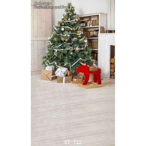 Thin vinyl photography Christmas backgrounds Computer Printed children Photography backdrops for Photo studio 5x7ft ST-722