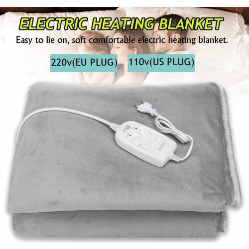 110V/220V Thicker Electric Warming Mattress Electric Blanket Thermostat Electric Heating Blanket Winter Warmer Pad Blanket