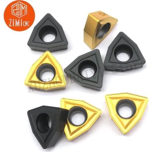 Water jet U drill insert WCMX06T308R-53 1020/WCMX06T308R-53 3040 carbide inserts Fast drilling of machining center blades