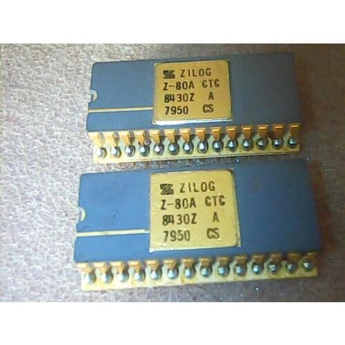 ZILOG Z-80A CTC 8430Z Antique cpu collection testimony of history antique computer accessories