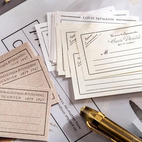 30Pcs/Lot Letter Garden Series Material Paper Junk Journal Planner Scrapbooking Vintage Decorative DIY Craft Paper