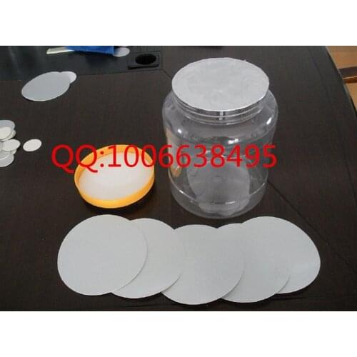 Aluminum foil induction gasket,85mm compound gasket, glass bottle sealing gasket, plastic bottle sealing gasket