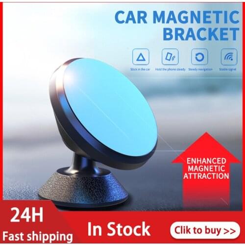 Magnetic Car Phone Holder Magnet Mount Mobile Cell Phone Stand Telefon GPS Support For iPhone Xiaomi MI Huawei Samsung LG