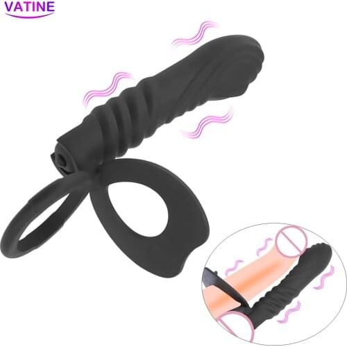 Strapon Dildos Anal Plug Vibrators Sex Toys For Men Women Couple Tools Real Penis Butt Massager Female Male Masturbator Machine