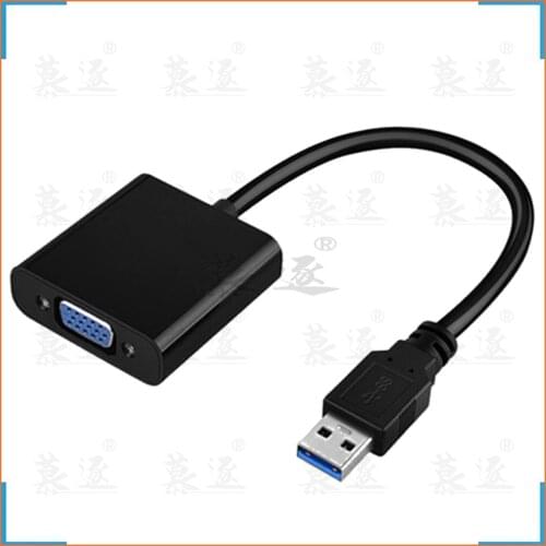2020 NEW High quality USB 3.0 To VGA Video display Adapter Cable Multi-display Converter Adapter For PC Laptop Windows 7/8/10