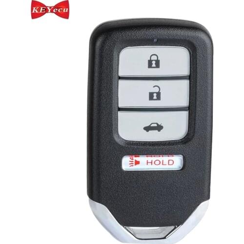 KEYECU for Honda Accord City Civic Smart Remote Key Fob KR5V1X A2C80085300 72147-T0A-A01 313.8MHz FSK 47 Chip