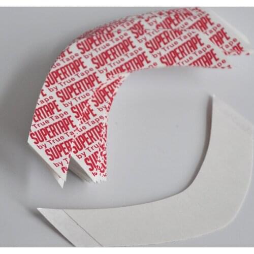 36pcs/lot V Shapes Super Tape Hair System Double Sided Adhesives Tape Tabs For Tape Extension/Toupee/ Lace Wigs/Closure