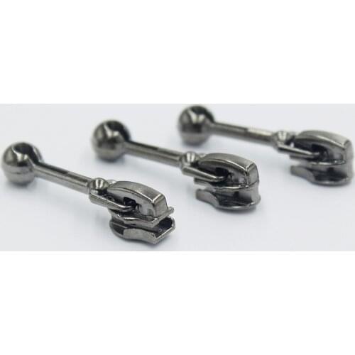 Metal Sliders For Waterproof Zippers Zipper Pull For Clothing Zip Lock For Shoes Custom Logo Zipper Slider Repair Kit Jacket