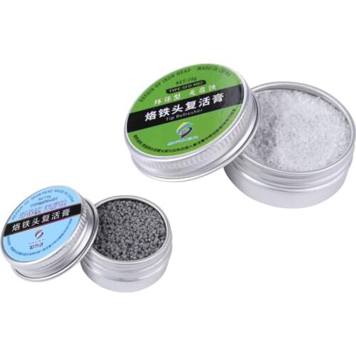 Lead-Free Soldering Iron Tip Refresher Solder Clean Paste for Oxide Solder Iron Tip Head Resurrection BGA Soldering Accessory
