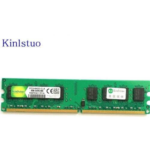 2GB 800 DDR2 PC2-6400 800MHz For Desktop PC DIMM PC2 6400 (Wide version) Memory RAM ( For intel amd) wide board
