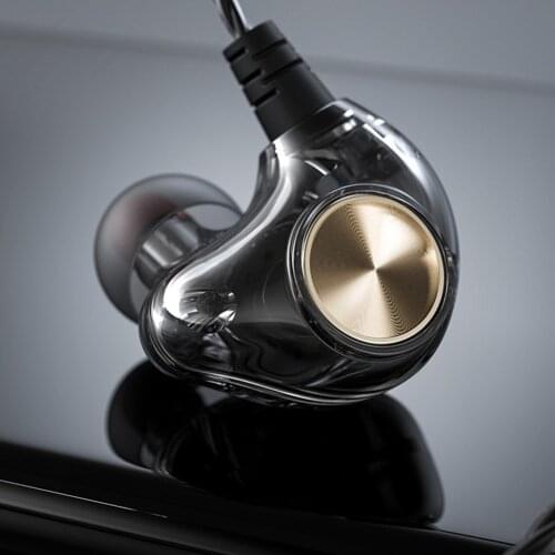 Origina lK1 Transparent In-Ear Earphone Subwoofer Stereo Bass Earbuds Earphone With Mic For iPhone Xiaomi High Quality