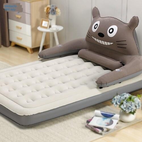 Refreshing waterproof big Totoro sofa tatami body curve double household cartoon extra large air cushion bed bearing capacity si