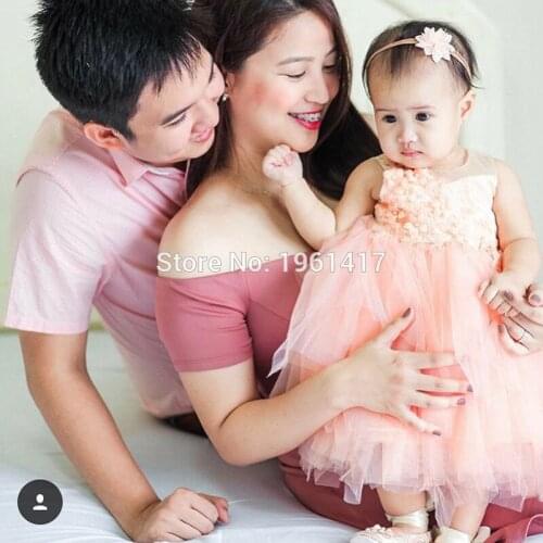 New Pink Cute Flower Girls Dresses For Wedding Satin Ball Gowns For Birthday Party Sleeveless Custom Made Appliques Dress