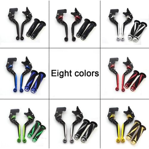 For Bajaj Pulsar 200 NS All Years Adjustable CNC Folding Extendable Motorcycle Brake Clutch Levers & Handle Grips Accessories
