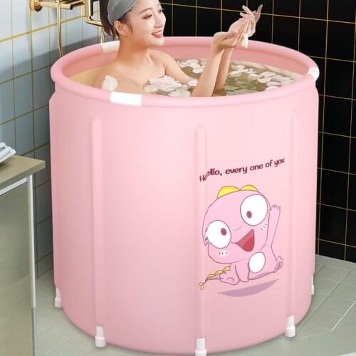 Thickened Bathtubs Adult Large Full Body Foldable Bath Tub Hot Eco Friendly Tina Plegable Bathroom Products Home Sauna