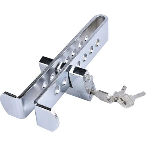 Universal Auto Car Brake Clutch Pedal Lock Anti-Theft Car Security Lock Auto Vehicle Steel Clutch Locking Car Brake Safety Lock