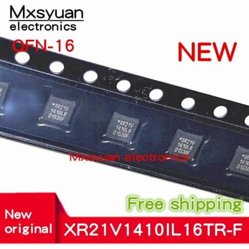 10PCS~50PCS/LOT XR21V1410IL16TR-F XR21V QFN16 XR21V1410IL16TR XR21V1410 QFN-16 New original