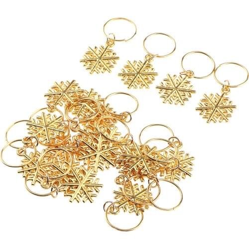 20 Pieces Hair Braid Rings Metal Hair Cuffs Hair Dreadlocks and Pendant Charms Hair Clip Headband Accessories
